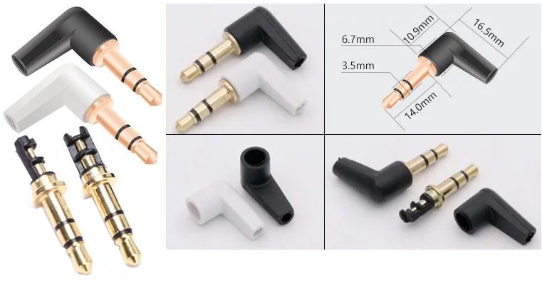 Jack chasis 3.5mm stereo 